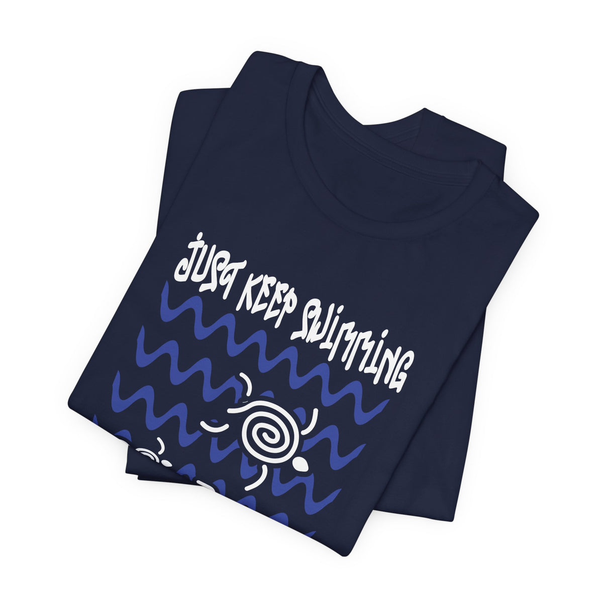 Just Keep Swimming - Swirly Turtles Tee by Suntrybe (Unisex)