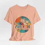 Rainbow Coconut Grove Vintage Sunset Tee by Suntrybe Supply Co.