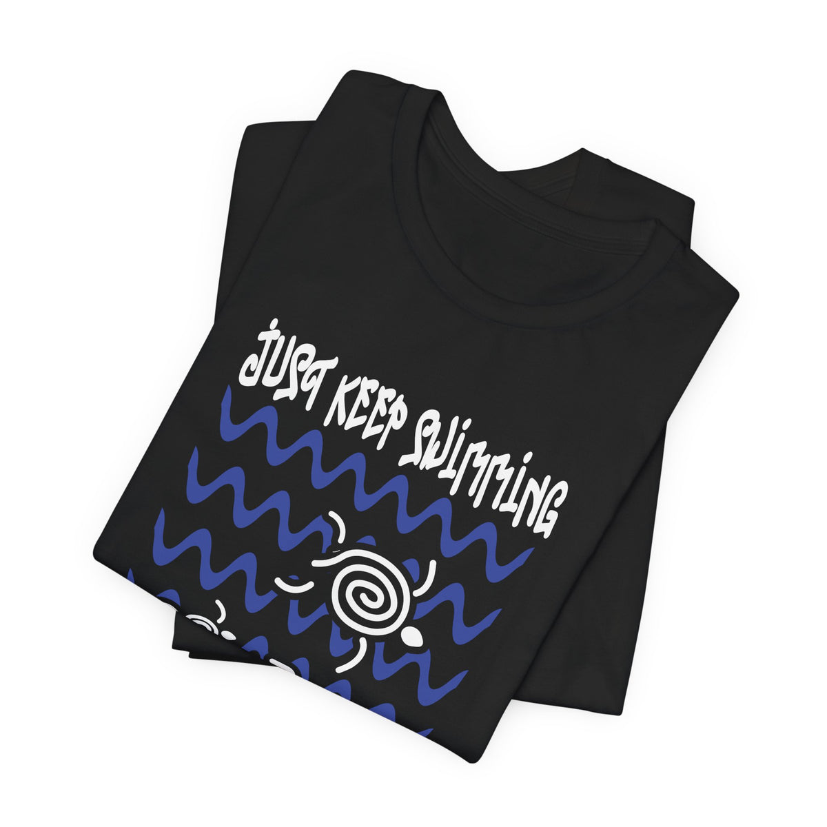 Just Keep Swimming - Swirly Turtles Tee by Suntrybe (Unisex)