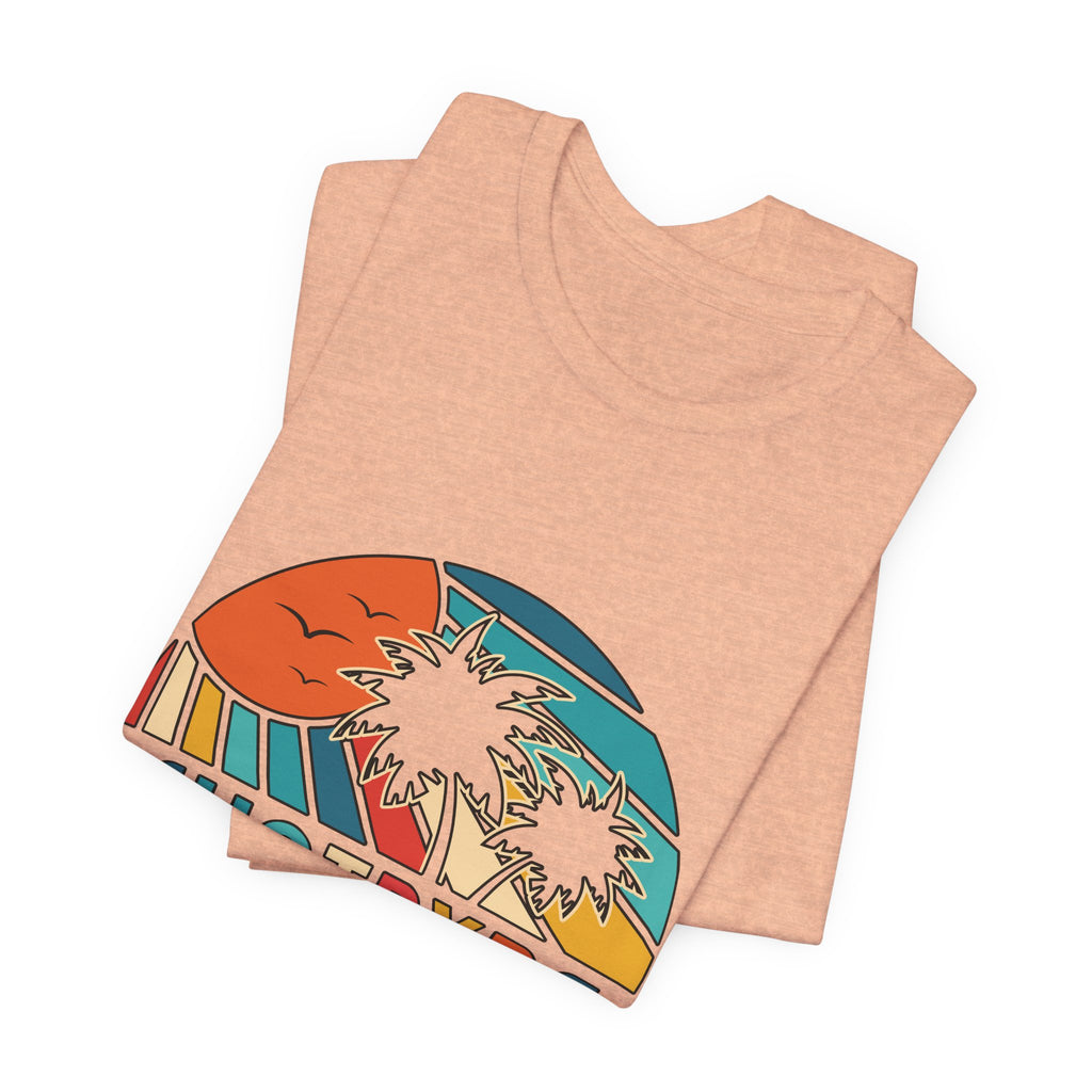 Rainbow Coconut Grove Vintage Sunset Tee by Suntrybe Supply Co.