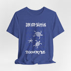 Just Keep Swimming - Swirly Turtles Tee by Suntrybe (Unisex)