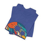 Rainbow Coconut Grove Vintage Sunset Tee by Suntrybe Supply Co.
