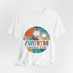 Rainbow Coconut Grove Vintage Sunset Tee by Suntrybe Supply Co.