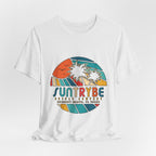Rainbow Coconut Grove Vintage Sunset Tee by Suntrybe Supply Co.