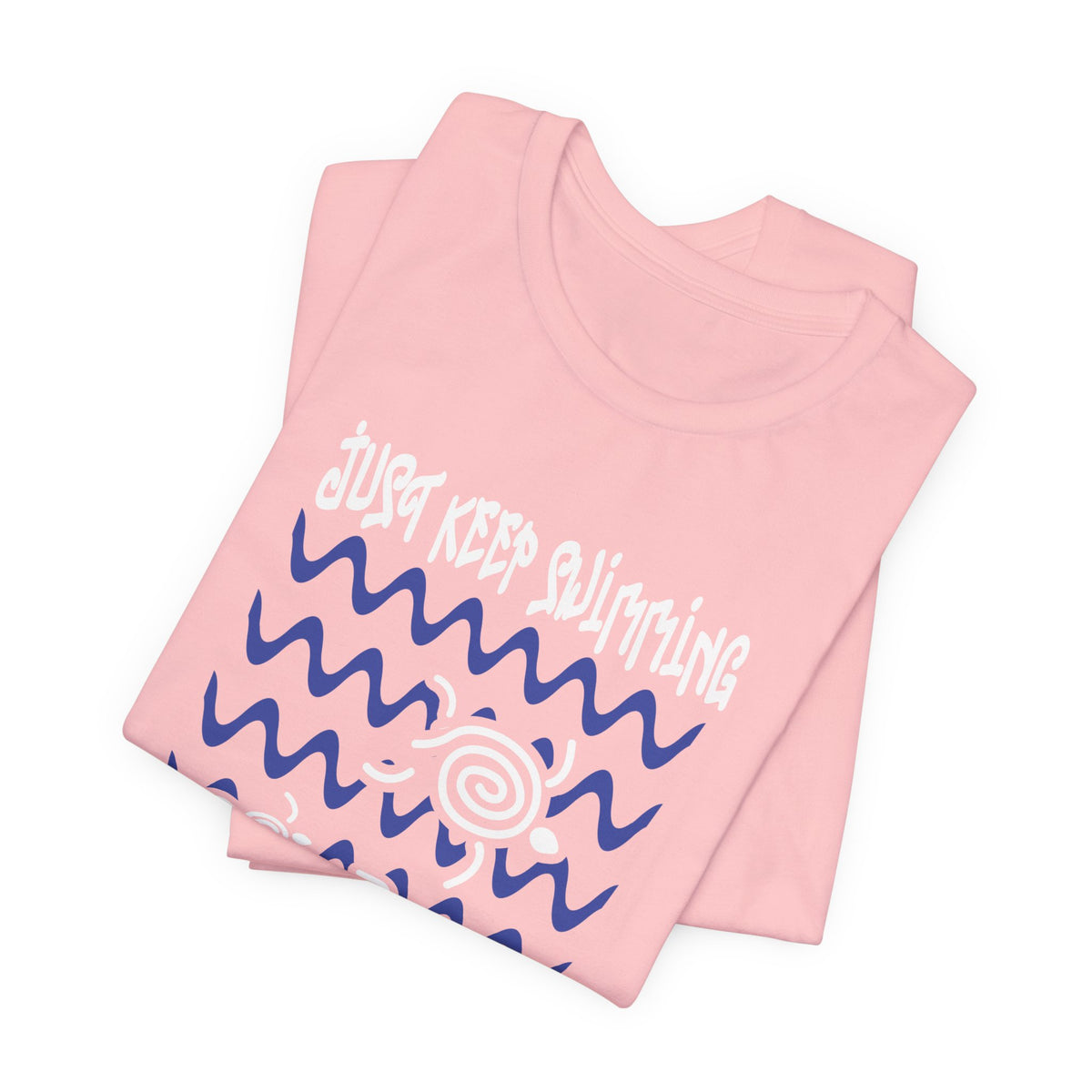 Just Keep Swimming - Swirly Turtles Tee by Suntrybe (Unisex)