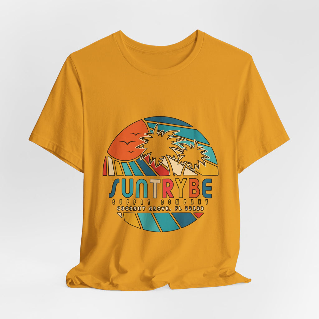 Rainbow Coconut Grove Vintage Sunset Tee by Suntrybe Supply Co.