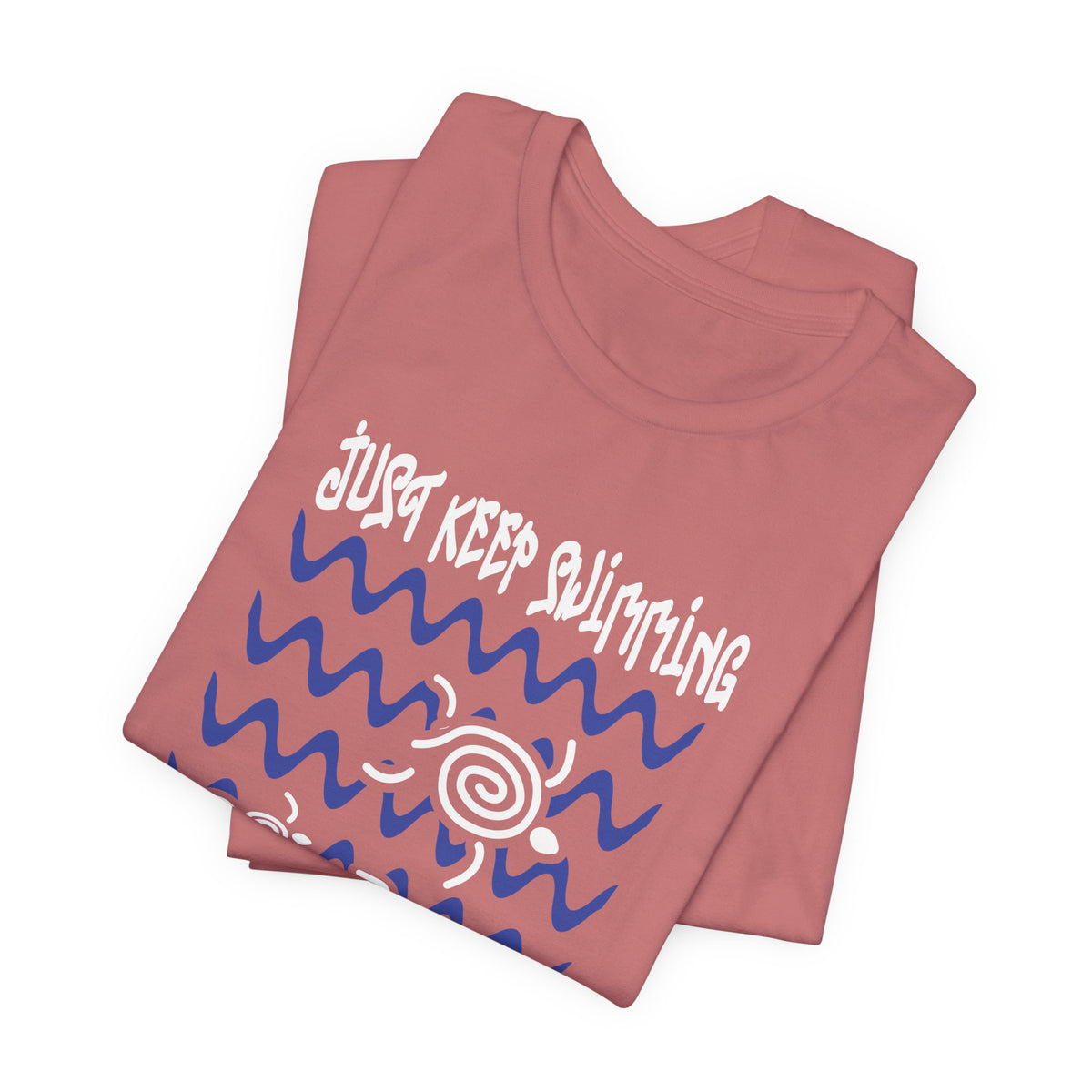 Just Keep Swimming - Swirly Turtles Tee by Suntrybe (Unisex)