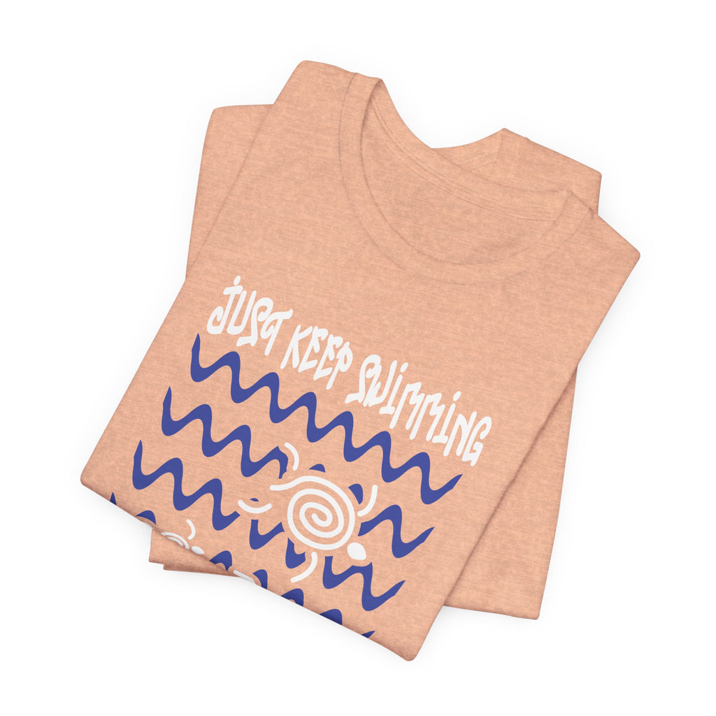 Just Keep Swimming - Swirly Turtles Tee by Suntrybe (Unisex)