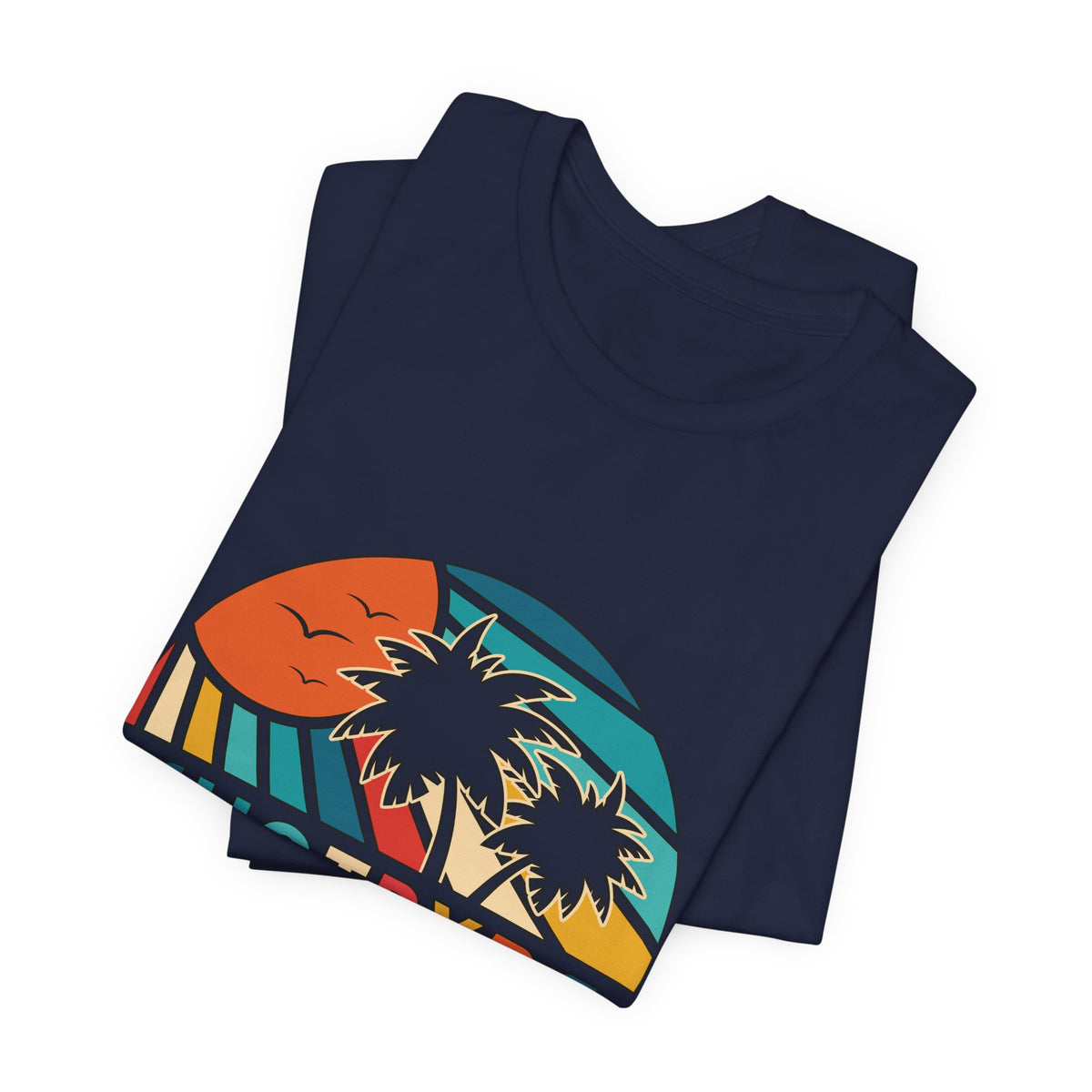 Rainbow Coconut Grove Vintage Sunset Tee by Suntrybe Supply Co.