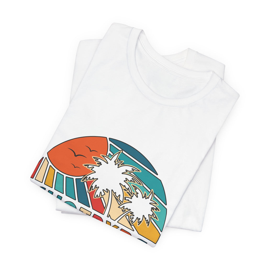 Rainbow Coconut Grove Vintage Sunset Tee by Suntrybe Supply Co.