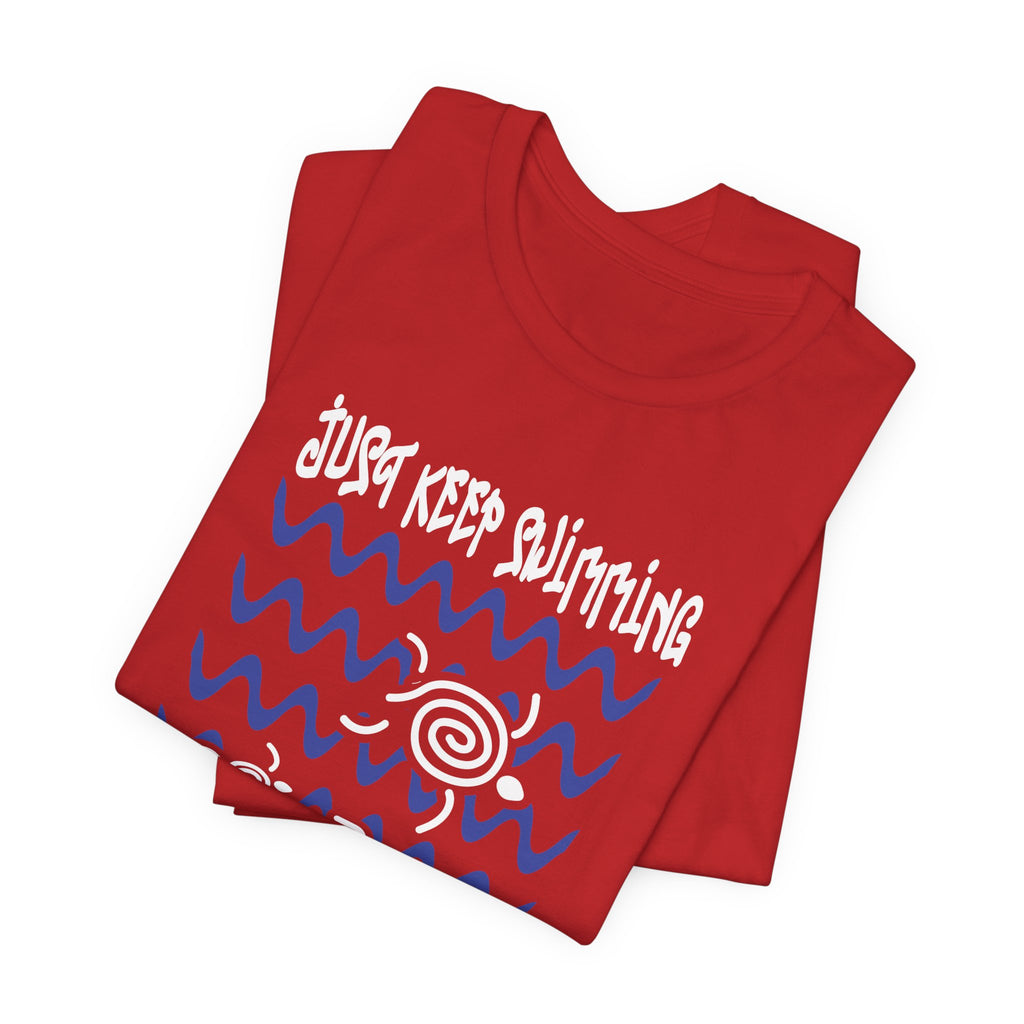 Just Keep Swimming - Swirly Turtles Tee by Suntrybe (Unisex)