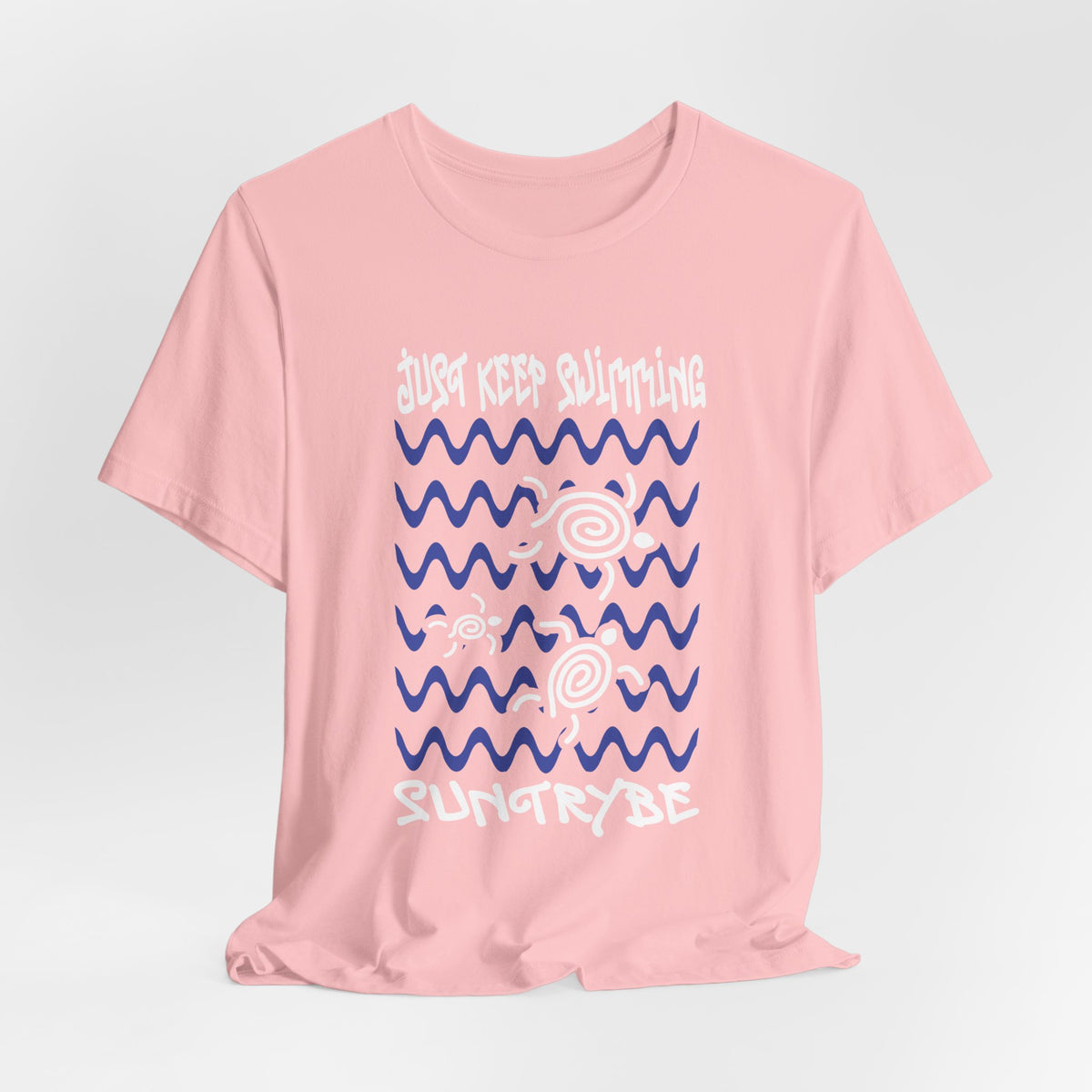 Just Keep Swimming - Swirly Turtles Tee by Suntrybe (Unisex)