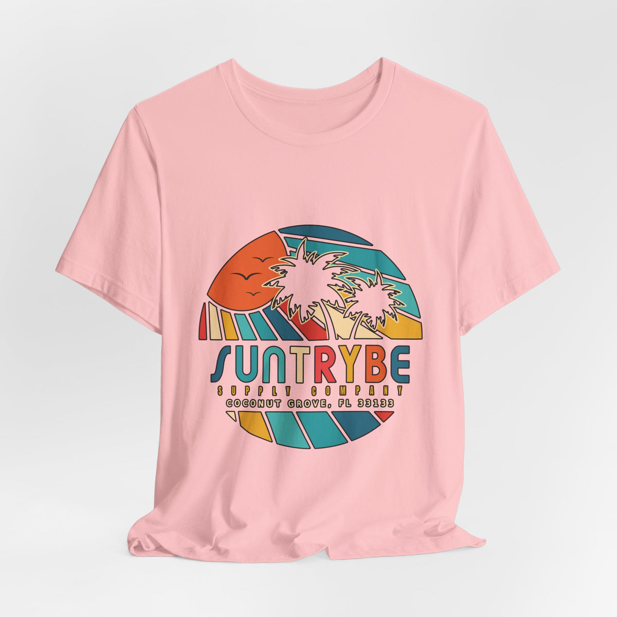 Rainbow Coconut Grove Vintage Sunset Tee by Suntrybe Supply Co.