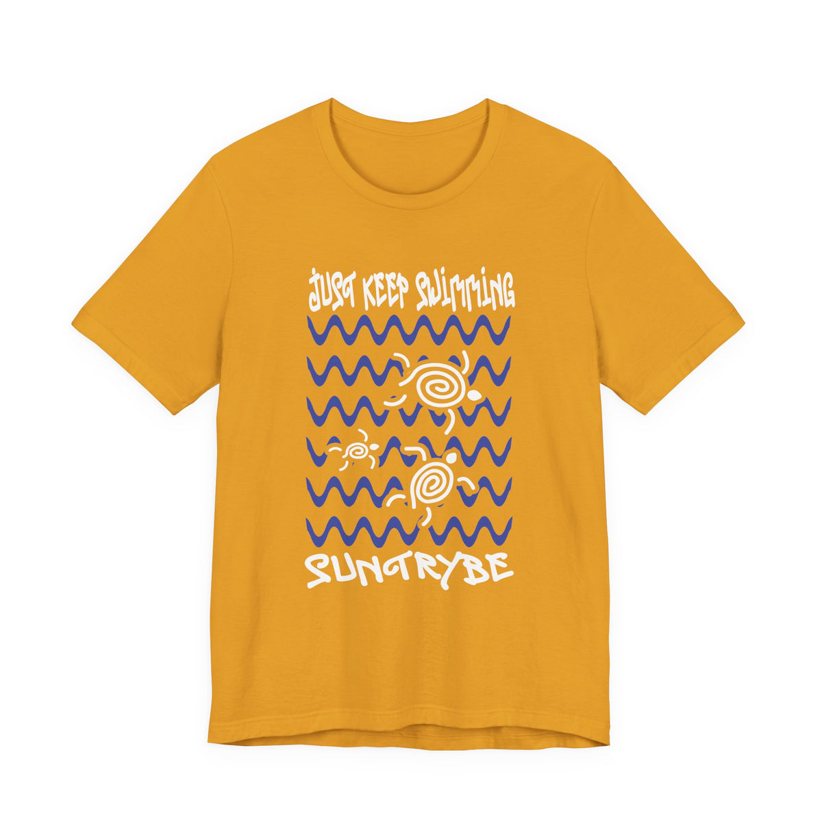 Just Keep Swimming - Swirly Turtles Tee by Suntrybe (Unisex)