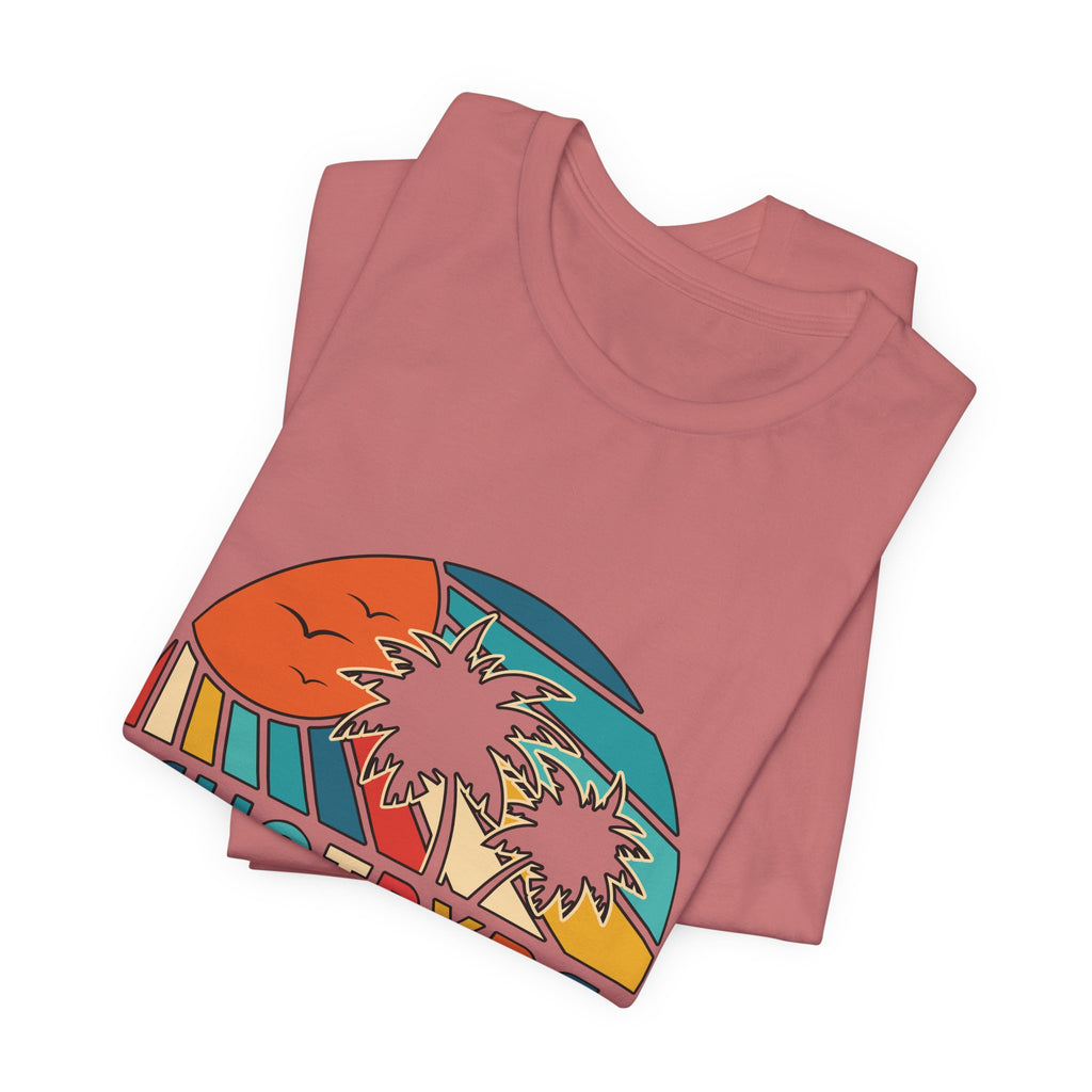 Rainbow Coconut Grove Vintage Sunset Tee by Suntrybe Supply Co.