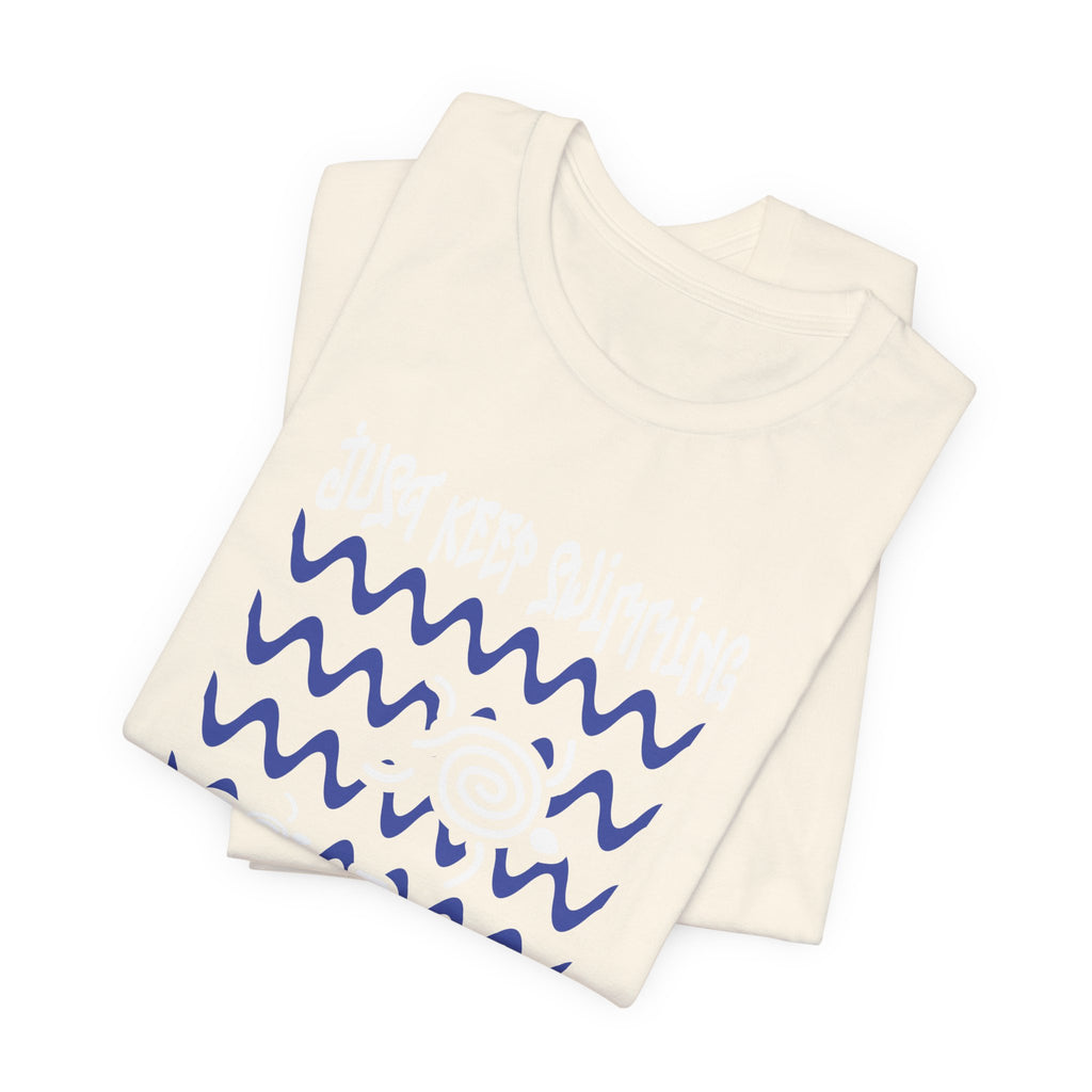 Just Keep Swimming - Swirly Turtles Tee by Suntrybe (Unisex)