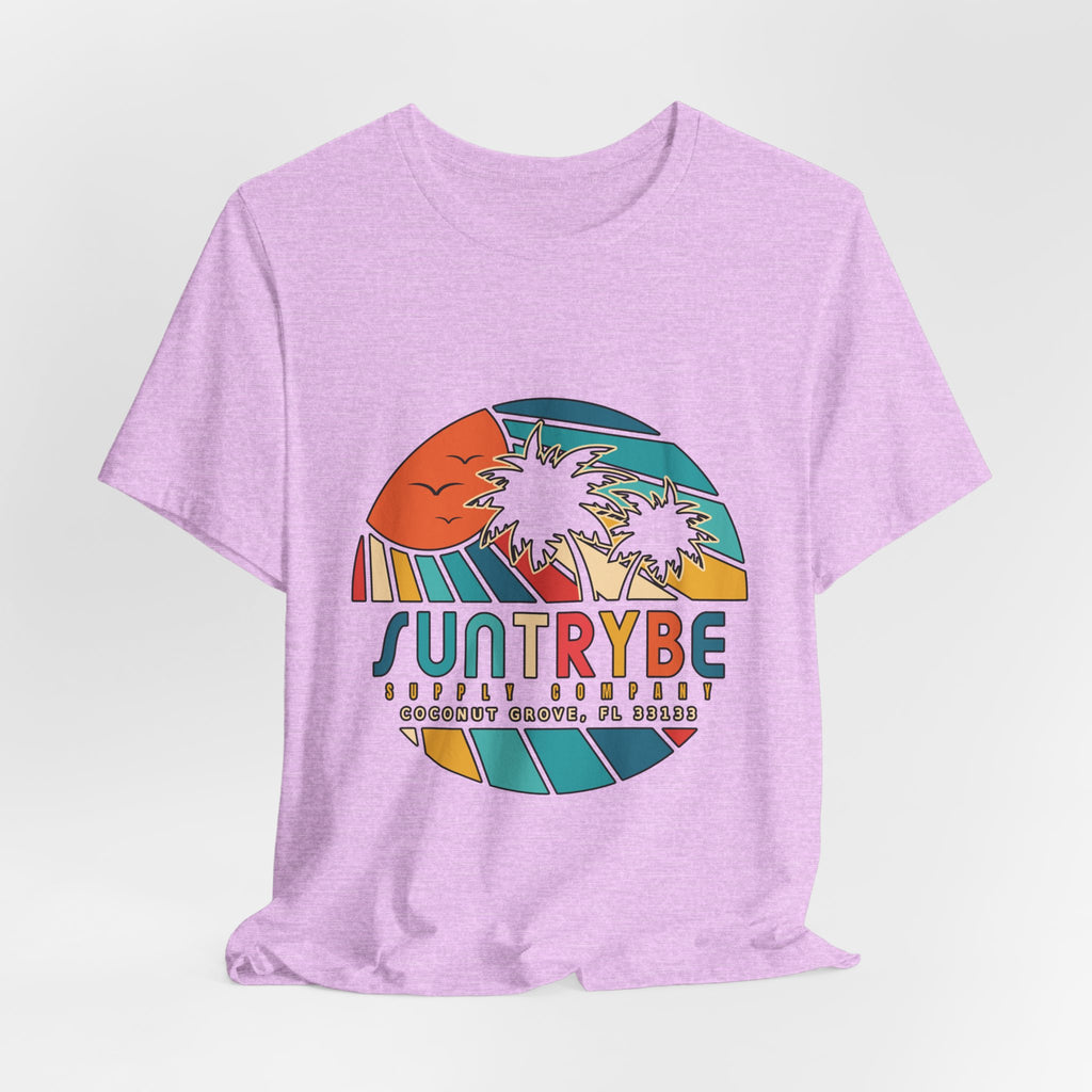 Rainbow Coconut Grove Vintage Sunset Tee by Suntrybe Supply Co.