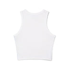 Life Is Better in the Sun - Sunset Palm Racer Crop Tank by Suntrybe Supply Co.