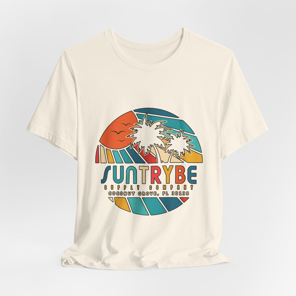 Rainbow Coconut Grove Vintage Sunset Tee by Suntrybe Supply Co.