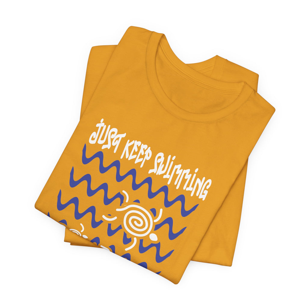 Just Keep Swimming - Swirly Turtles Tee by Suntrybe (Unisex)